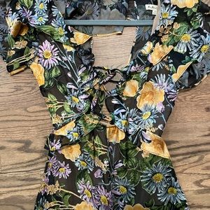 For love and lemons XS maxi spring/ summer. Built in body suit